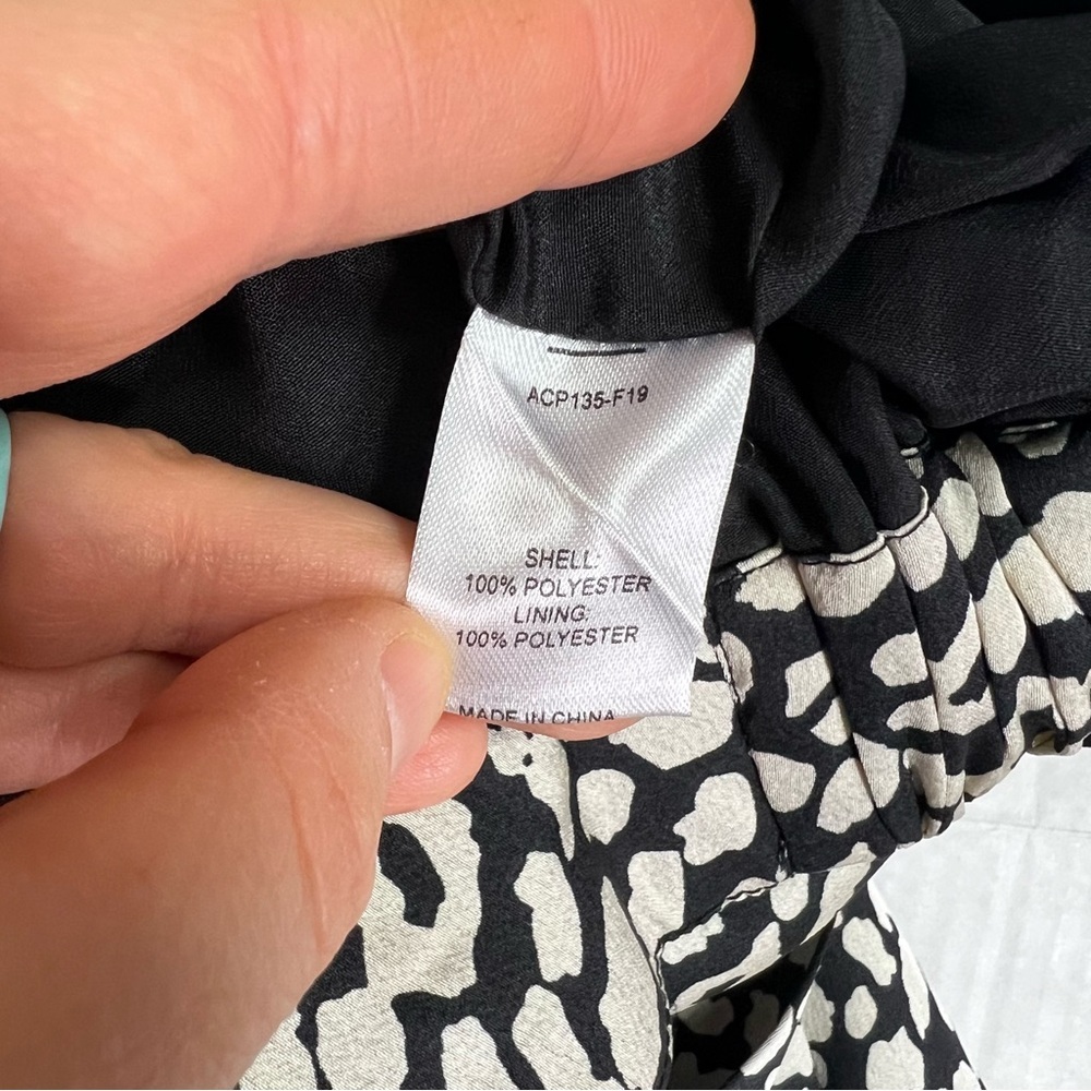 NWT Lovers + Friends Macie Pants In Black Leopard Size Small - Picture 8 of 10